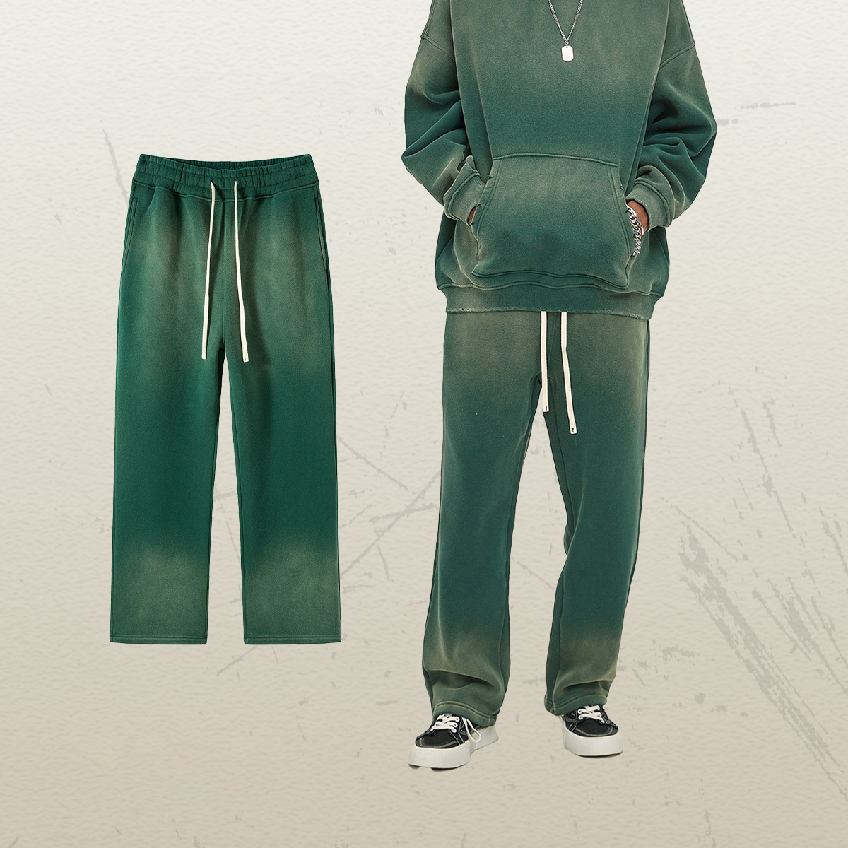custom matching set sweatsuit tracksuit hoodie 5