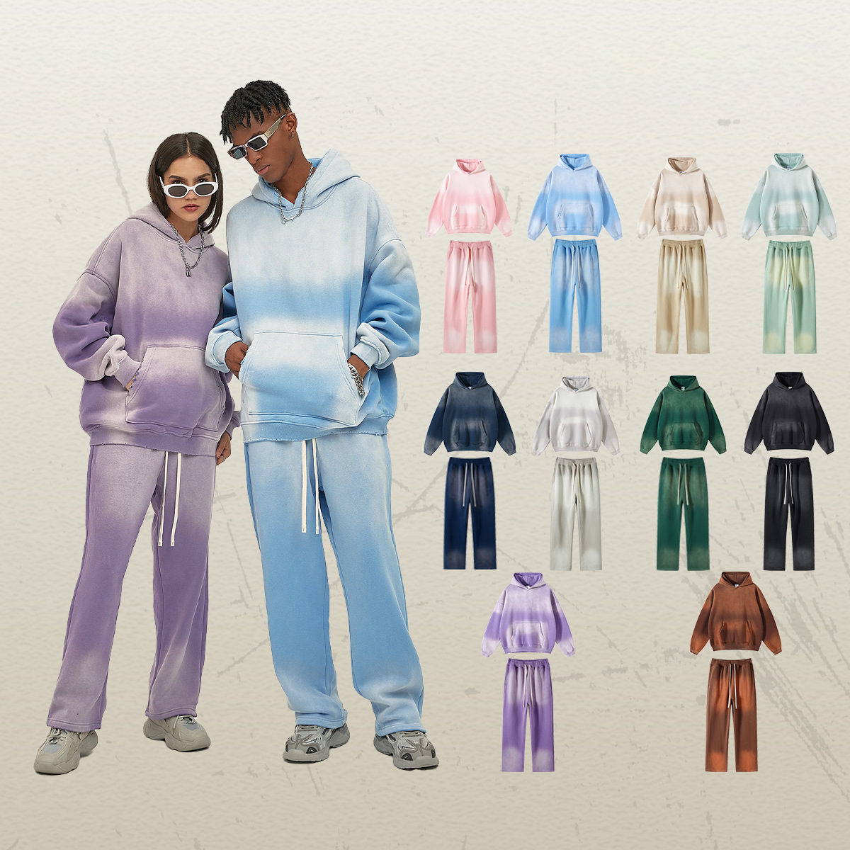 custom matching set sweatsuit tracksuit hoodie 13
