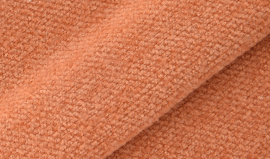 Close-up of French terry loopback fabric